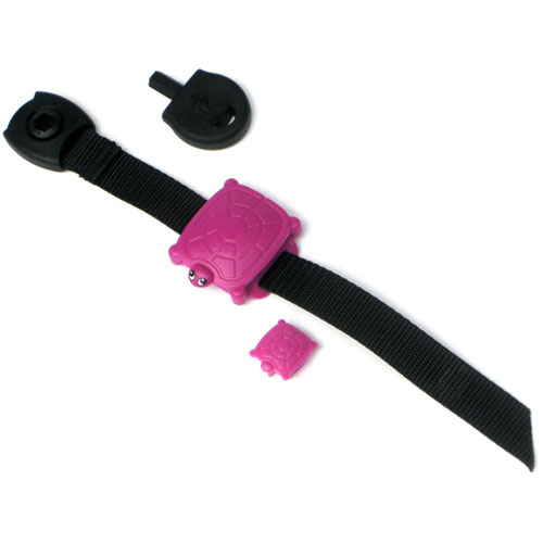 Safety Turtle Wrist Band Purple, T101P