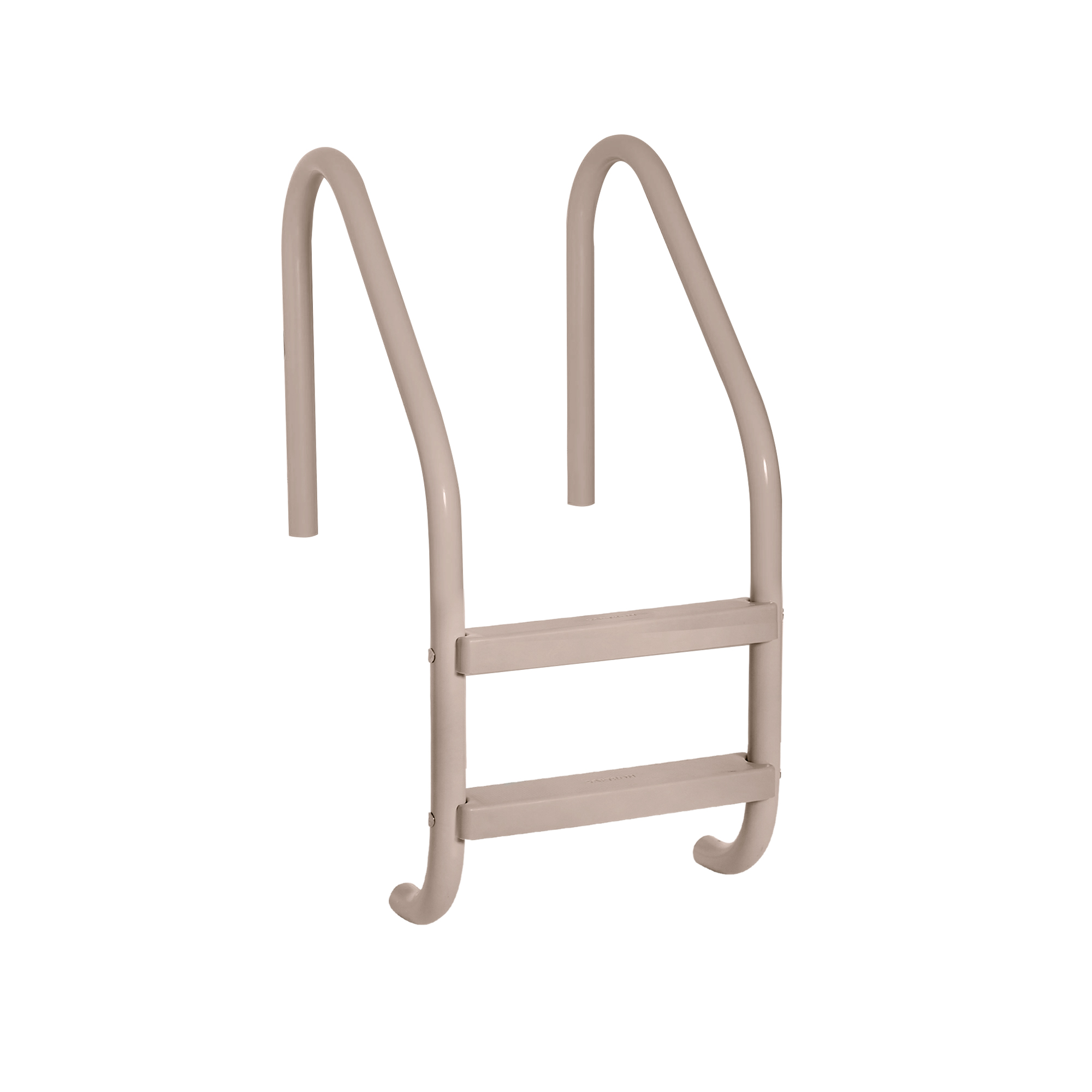 2 Step High Impact Polymer In-Ground Pool Ladder - Taupe