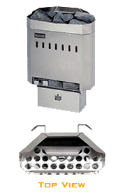 Saunacore Special Edition KW2 Sauna Heater -120/240v - Wall Mount Controls