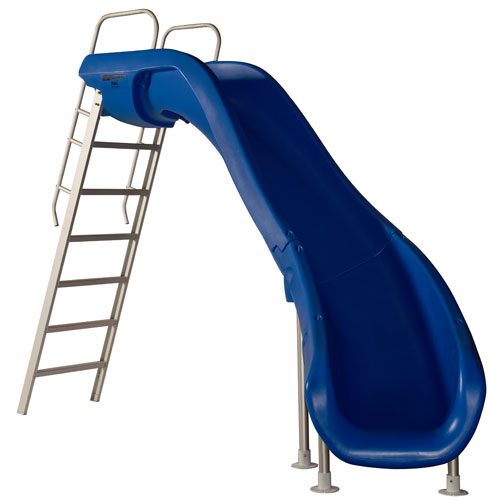 SR Smith Rogue 2 Pool Slide - Blue - Left Curve