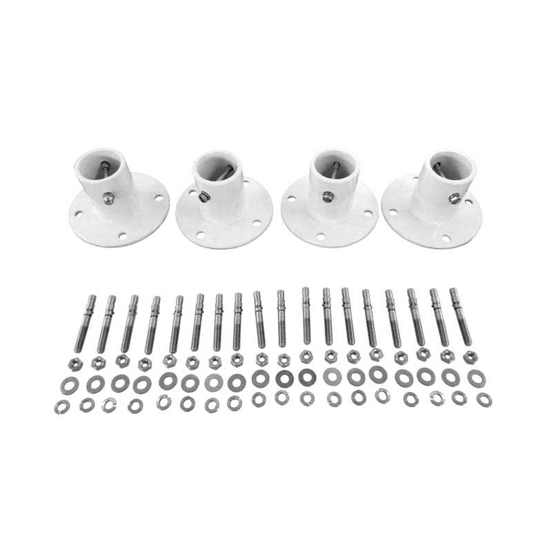 S.R. Smith Aluminum Deck Mounted Anchor Flange Kit