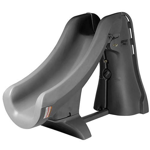 S.R. Smith SlideAway Portable In-Ground Pool Slide - Gray