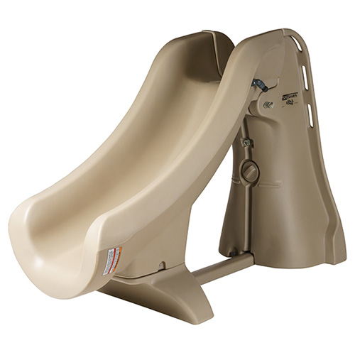 S.R. Smith SlideAway Portable In-Ground Pool Slide - Taupe