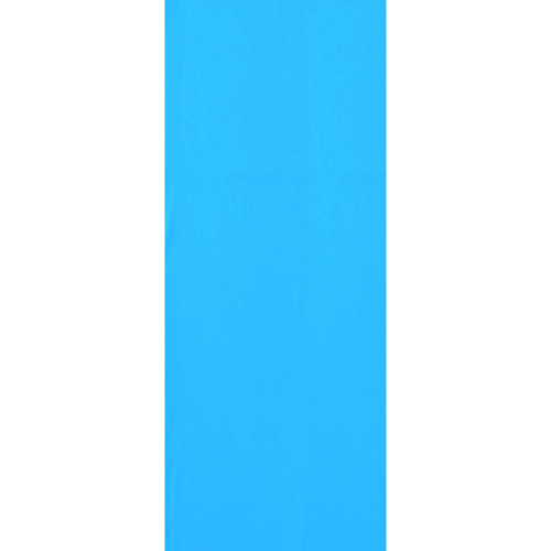 15' Round Solid Blue Overlap Above Ground Pool Liner - 20 ga.