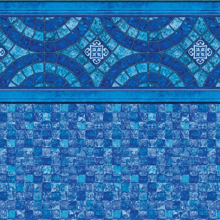 Tara 20 x 40 Rectangle / Oval / Grecian Beale Street 20 Mil Inground Pool Liner