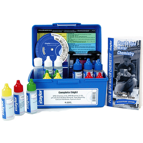 Complete Test Kit For Chlorine, Bromine,Ph, & All Water Balance Test