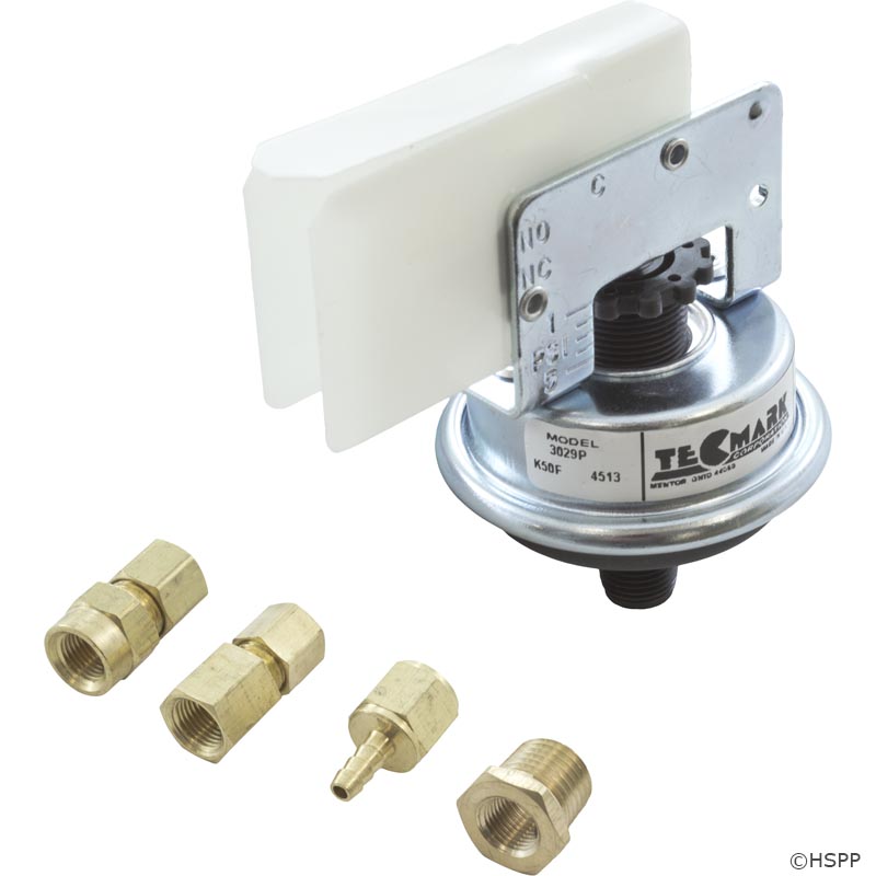 Tecmark 3029P Pressure Switch Plastic Thread for Pool or Spa Heater 