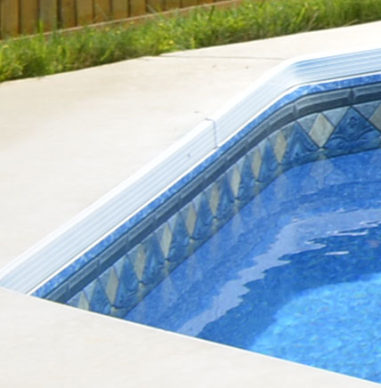 Aluminum Coping - Inground