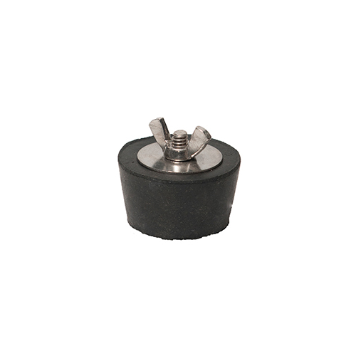 Winter Rubber Plug w/ Nylon Wingnut - #10 1 1/2