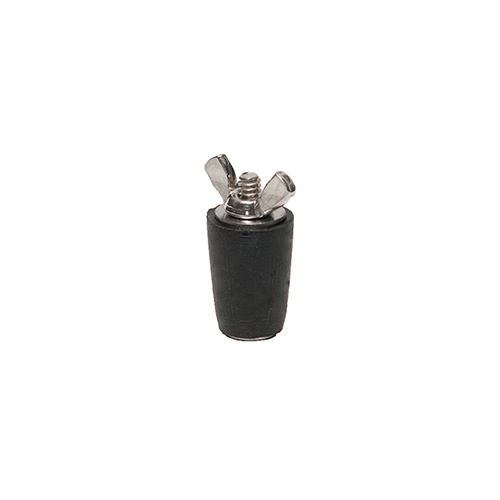 Winter Rubber Plug w/ Nylon Wingnut - #3 3/4