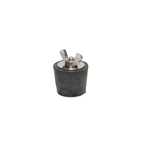 Winter Rubber Plug w/ Nylon Wingnut - #7 1 1/4