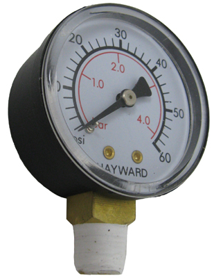 Pressure Gauge - Hayward OEM