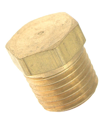 Jandy P0026800 Brass Plug Laars EPC/ESC/ESG/EPH/Lite, 1/4