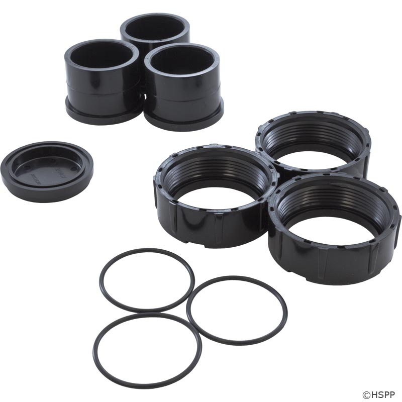 Jandy R0461800 Half Unions w/Cap  For  CL/CV/CJ/CS/DEV Filters
