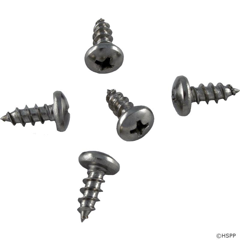 Screw, Pentair Letro Legend Cleaners, Turbine, qty 5