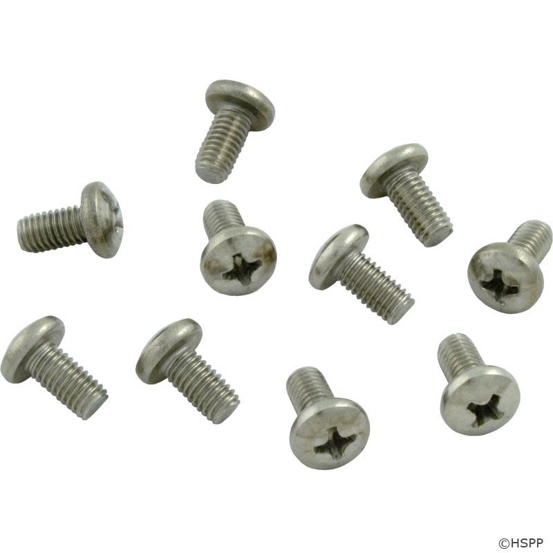Screws, Pentair Letro Legend Cleaners, Turbine Bearing, qty 10