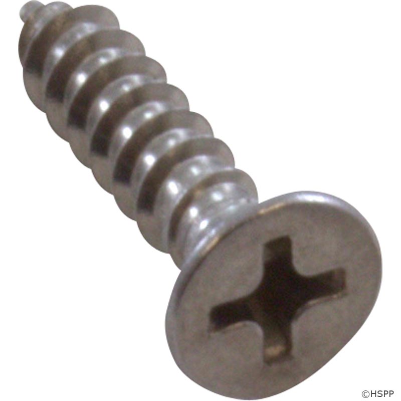 Screw, Pentair PacFab Dual Bottom, Grate, 8 x 3/4