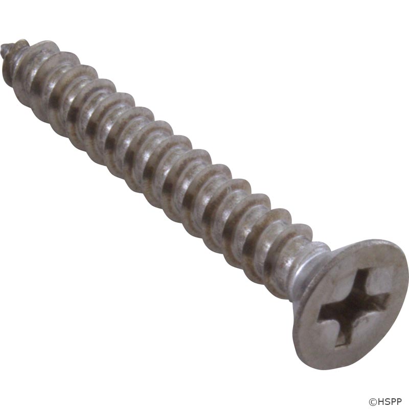 Screw, Pentair PacFab Dual Bottom, Cover, 8 x 1-1/4