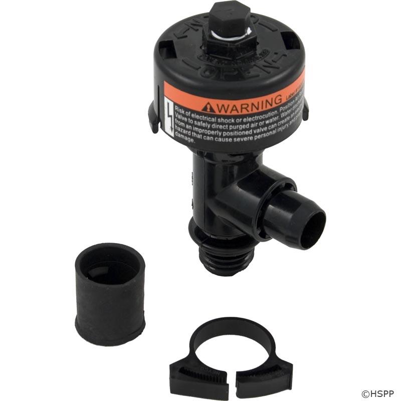 Pentair Manual Hi Flo Air Relief, w/ Gauge - HFMARV